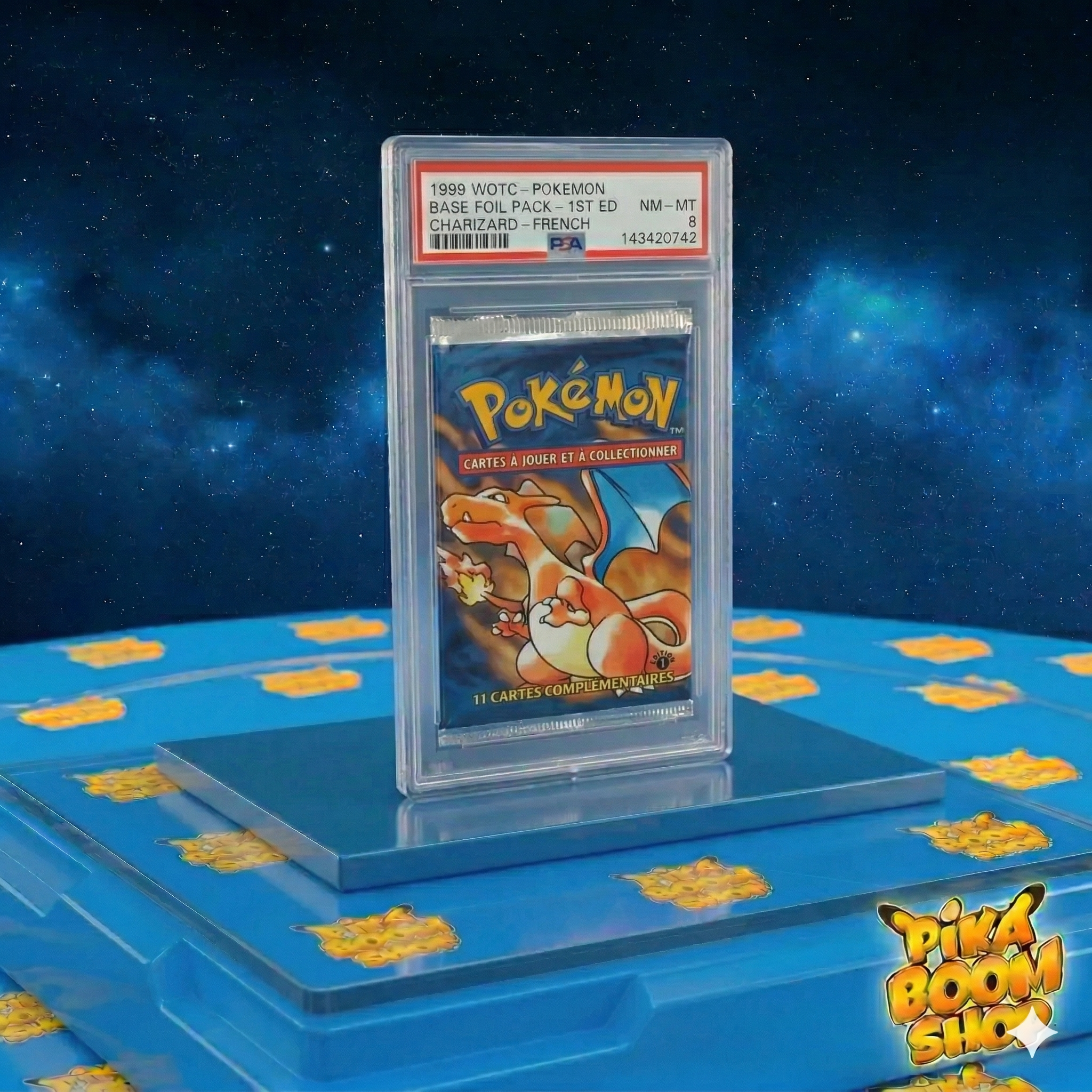 BOOSTER SET DE BASE 1999 – DRACAUFEU PSA 8